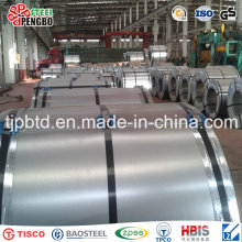 Bobina de aço galvanizada laminada / folha galvanizada / chapa de aço galvanizada na bobina